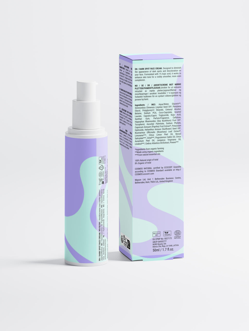 Dark Spot Face Cream with Kojic Acid